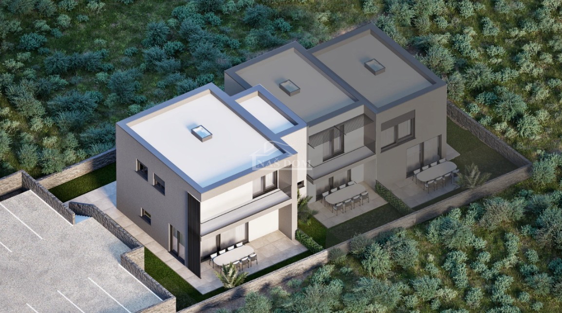 Vodice - Casa a schiera V3 in posizione tranquilla