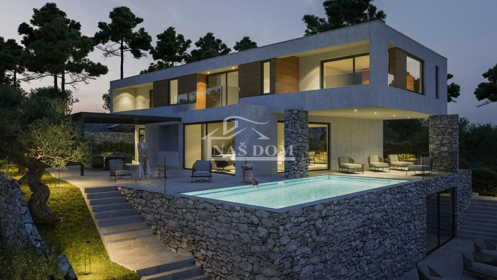 Villa di lusso V1 con vista panoramica sul mare, nuova costruzione