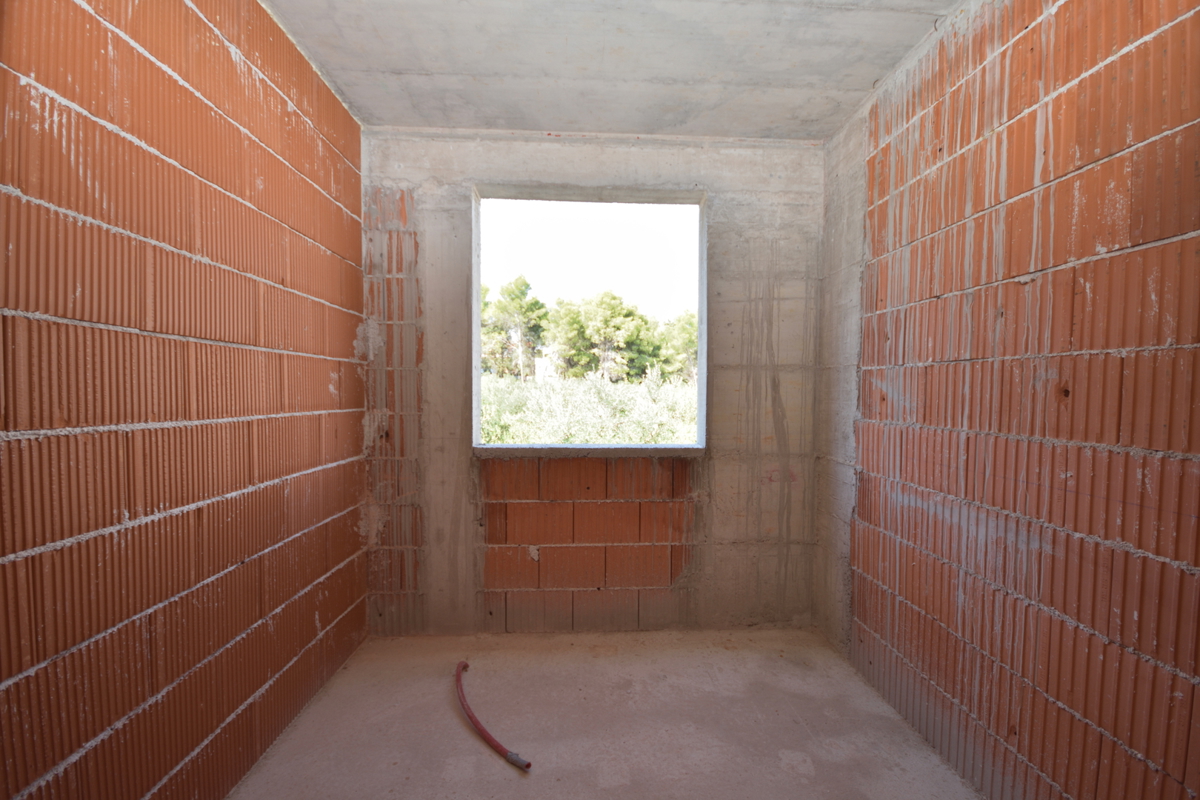 Vodice, nuova costruzione, appartamento S4 al 1° piano di 88 m² con terrazza e vista mare