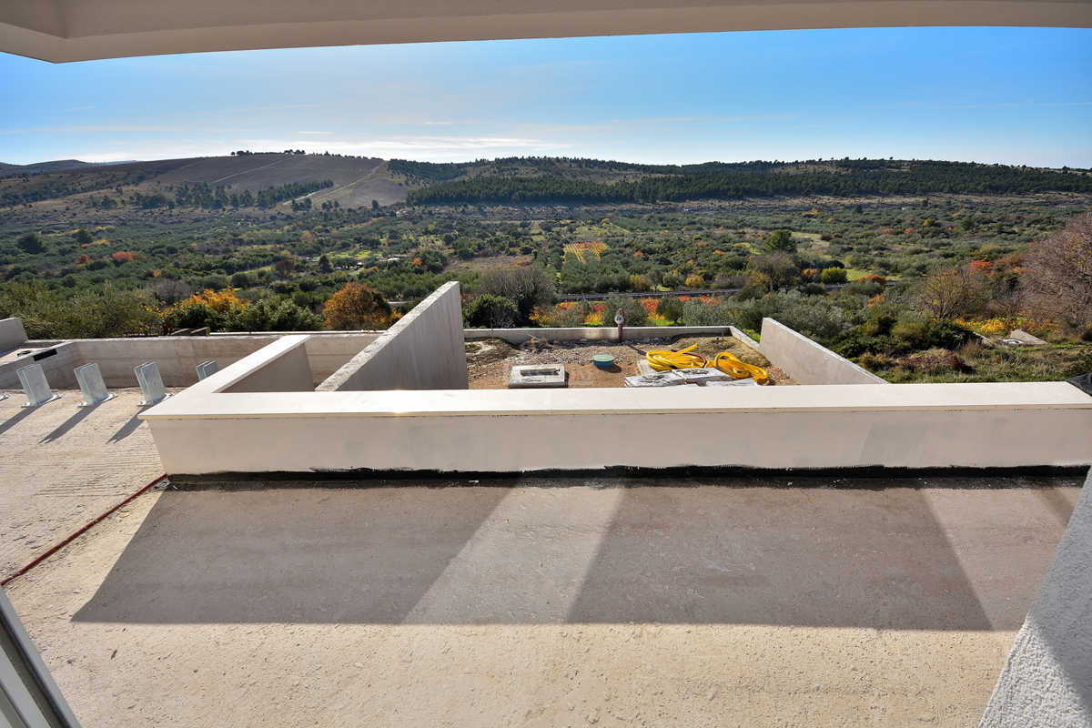 Šibenik, Donje Polje - villa con piscina