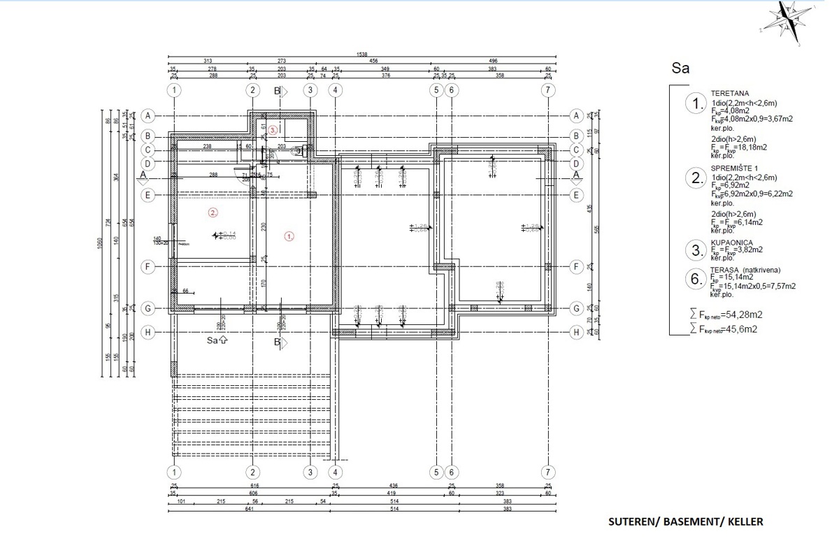 Šibenik, Donje Polje - villa con piscina