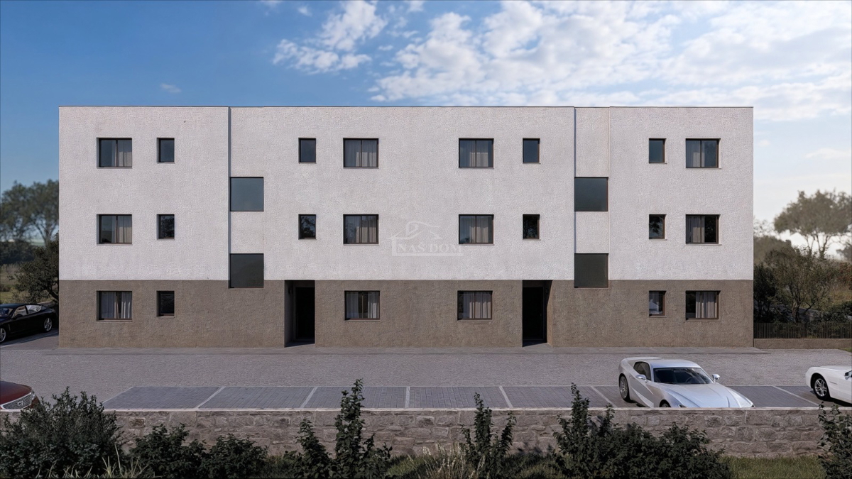 Vodice - Appartamento bilocale S7 con vista mare, secondo piano, nuova costruzione