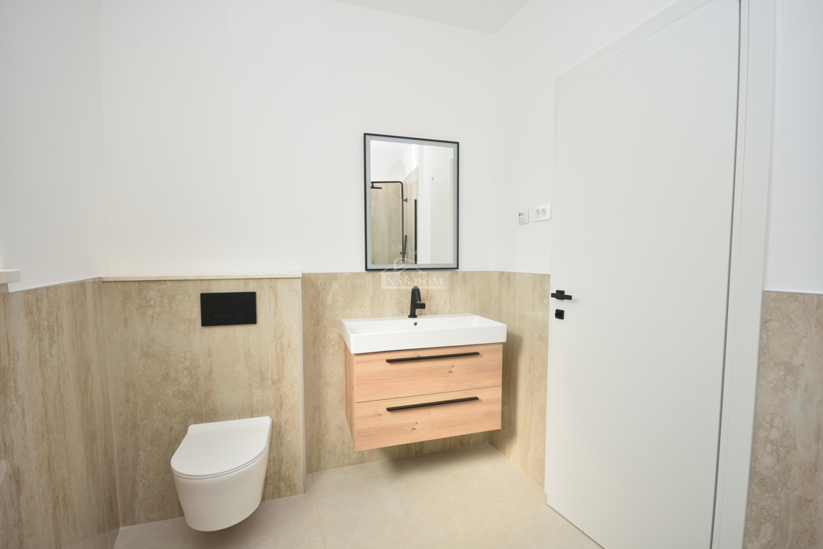 Žaborić – moderna doppia villetta S1, a 70 m dal mare, nuova costruzione con giardino e terrazza