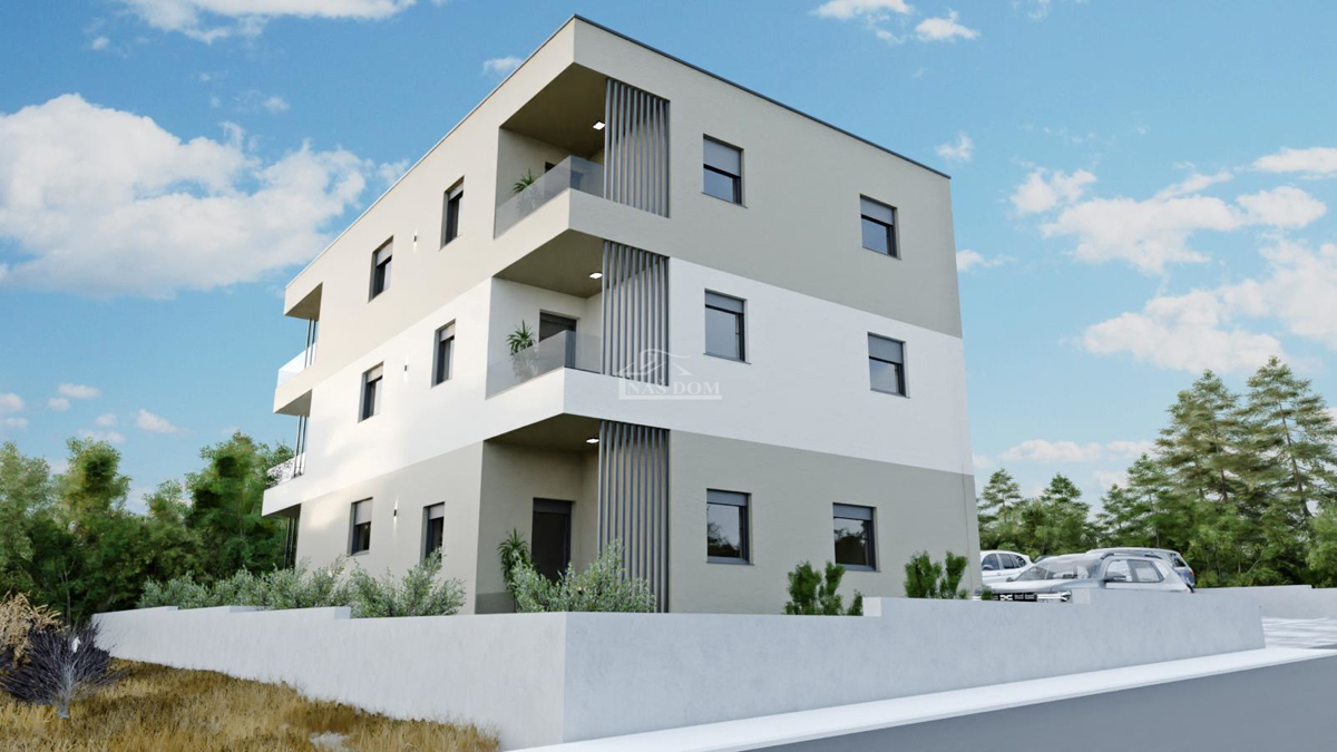 Appartamento con due camere in edificio di nuova costruzione, Šibenik, Njivice