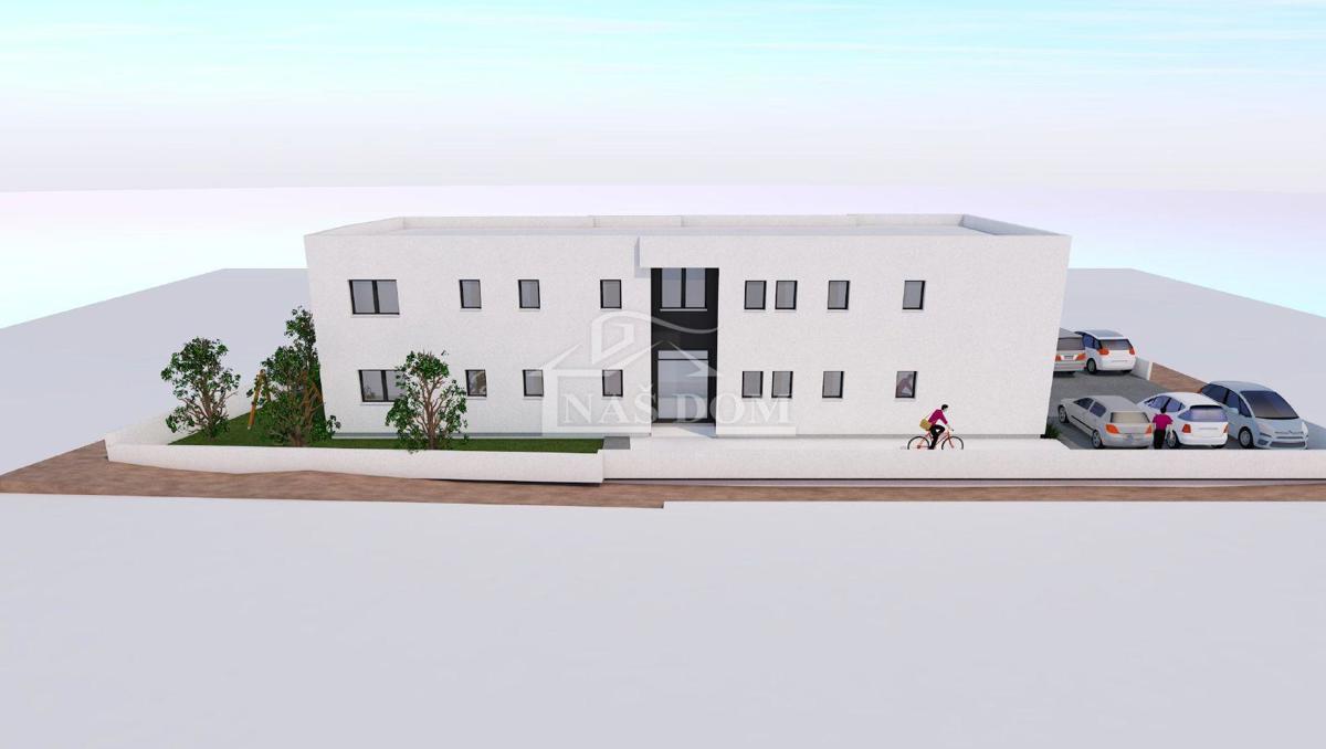 Vodice-**NEW BUILD** Appartamento S1 con tre camere da letto e giardino