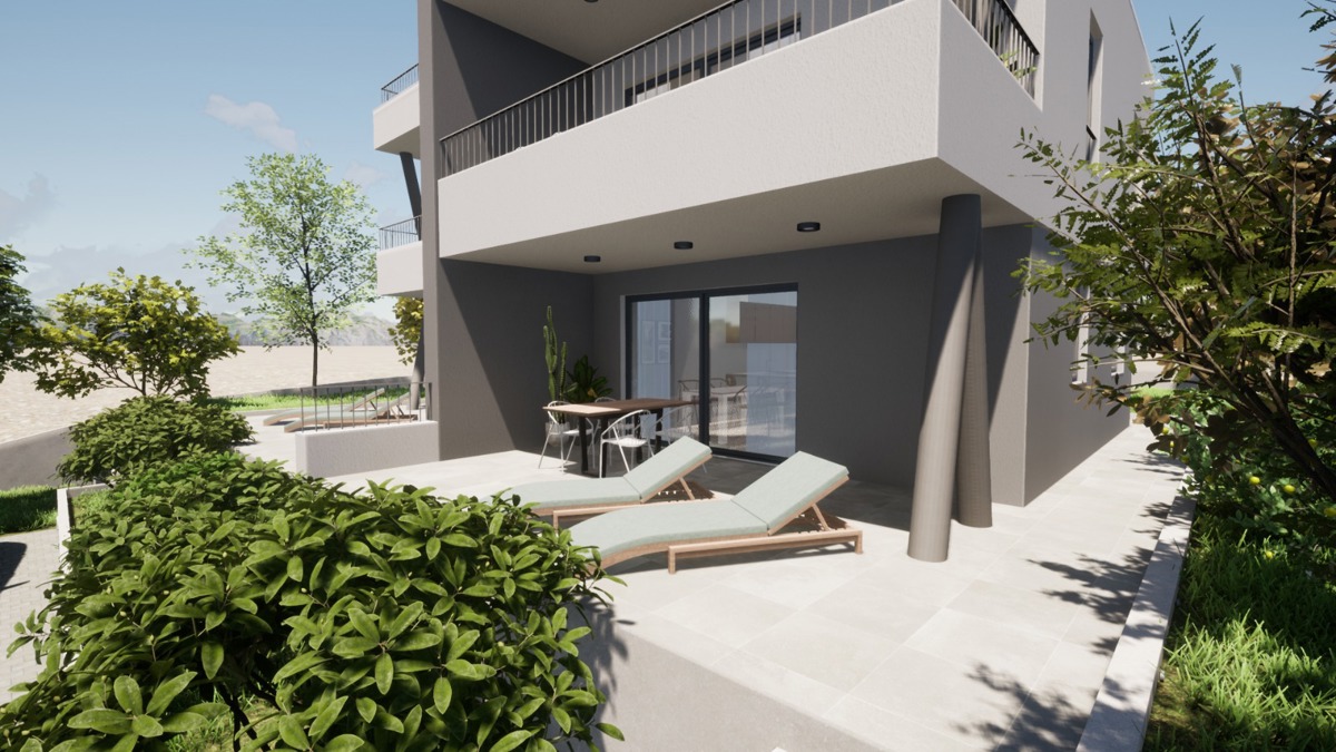 Vodice - **NUOVA COSTRUZIONE** Appartamento S2 con terrazza, vista mare