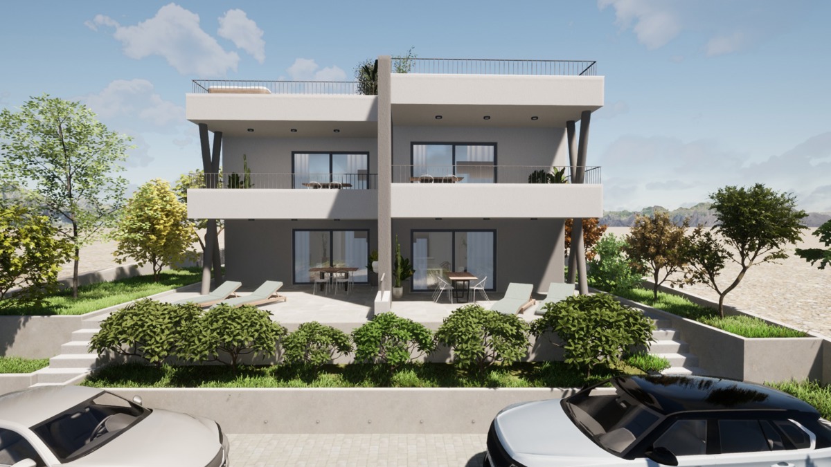 Vodice - **NUOVA COSTRUZIONE** Appartamento S2 con terrazza, vista mare