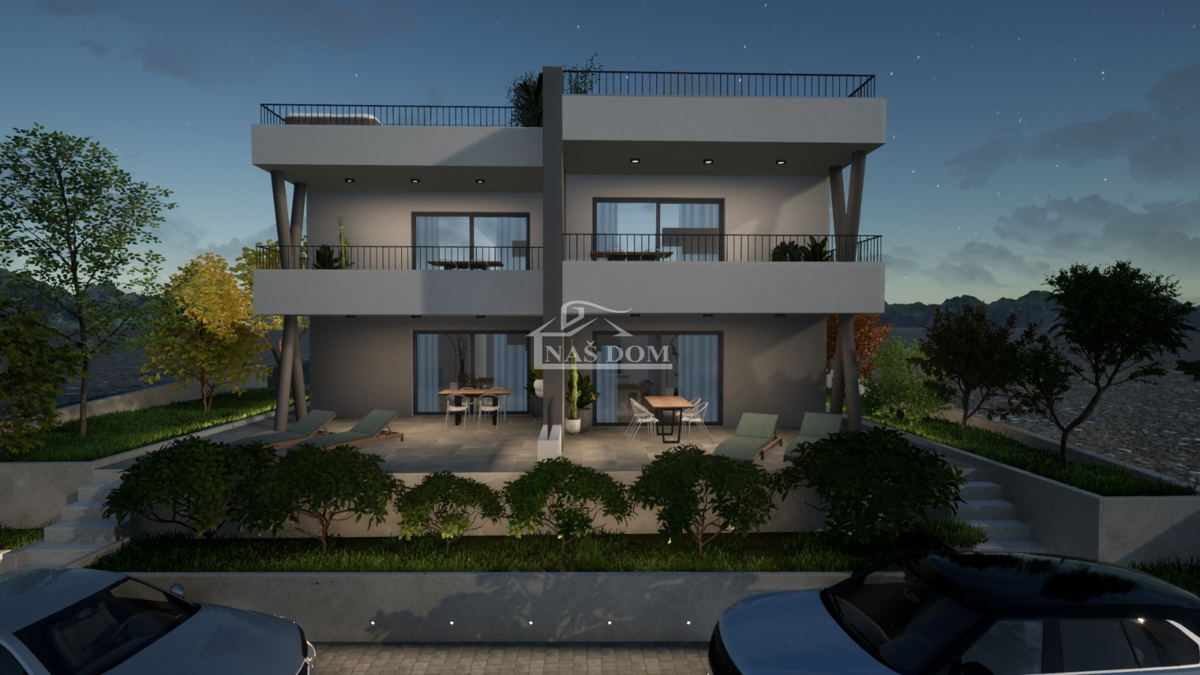 Vodice - **NUOVA COSTRUZIONE** Appartamento S2 con terrazza, vista mare