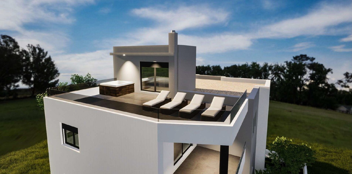 Vodice-**NUOVA COSTRUZIONE** Appartamento S1 con giardino, a 450 m dal mare