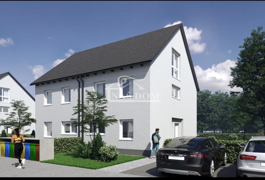 Kutina - casa bifamiliare con giardino