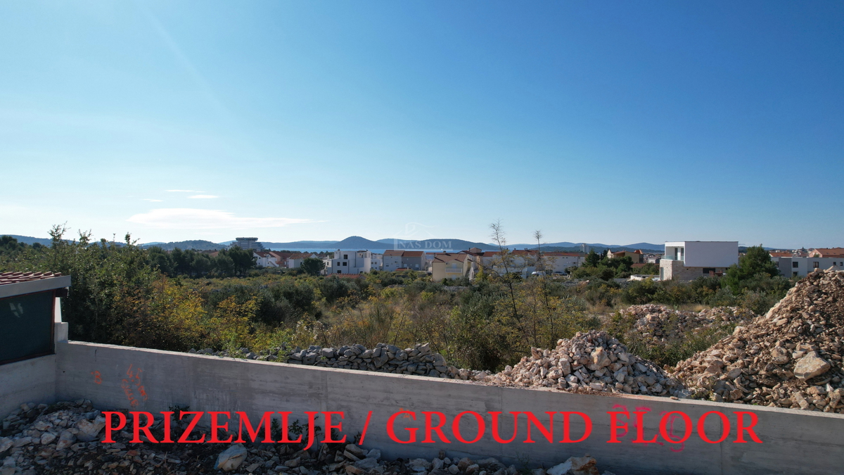 Vodice - Lussuosa nuova costruzione con vista mare