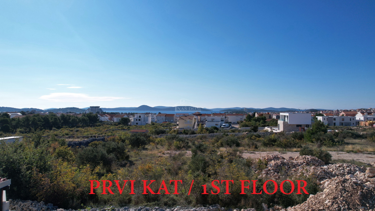 Vodice - Lussuosa nuova costruzione con vista mare