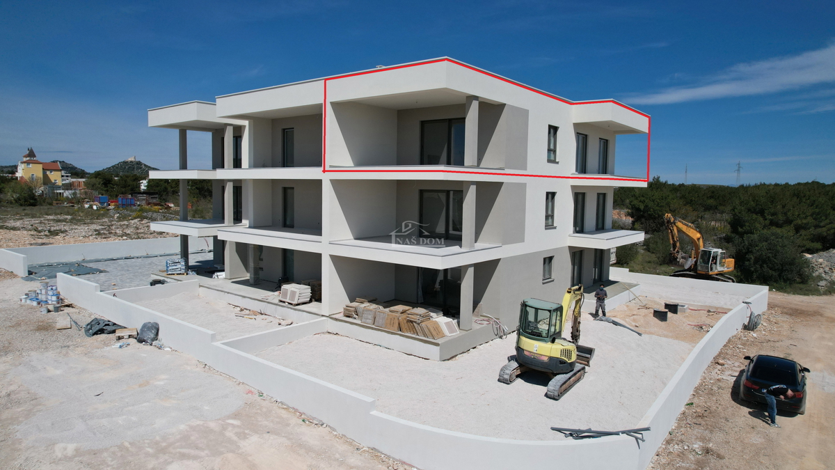Appartamento confortevole al secondo piano con vista panoramica sul mare - Vodice