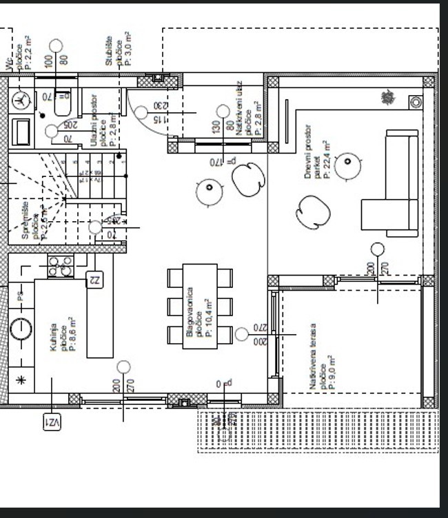 Vodice - Moderna doppia casa S2, a 1300 m dalla spiaggia