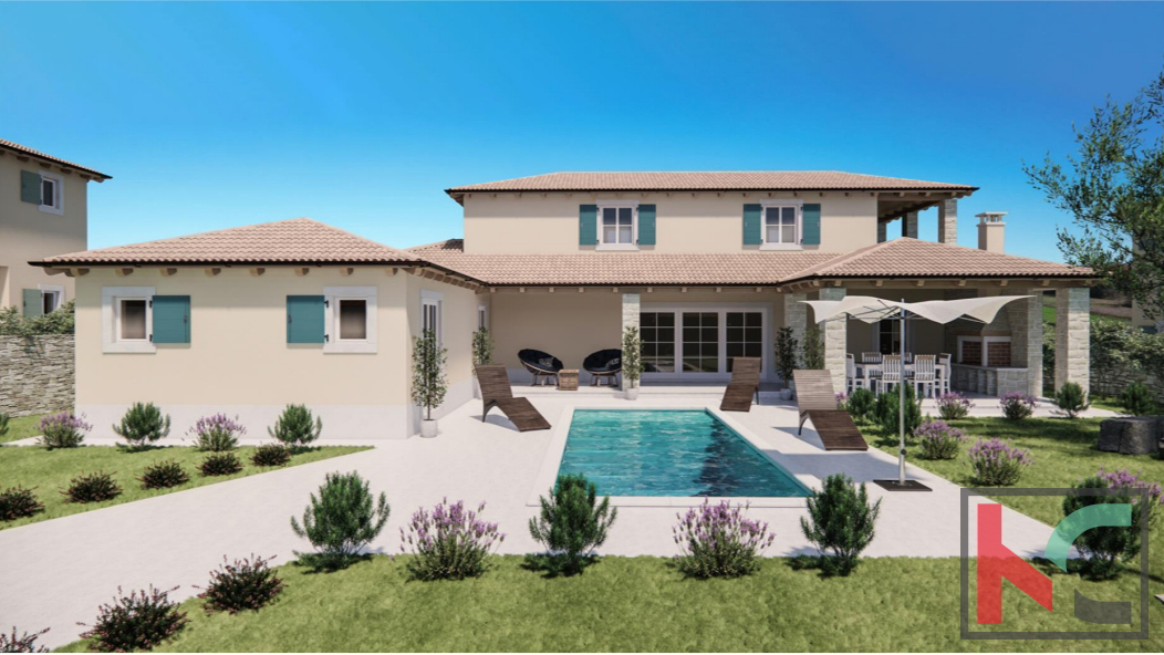 Žminj, Villa di lusso 213m2 in costruzione in uno splendido ambiente istriano, #vendita