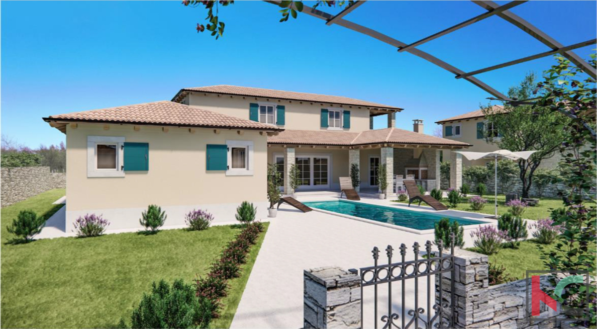 Žminj, Villa di lusso 213m2 in costruzione in uno splendido ambiente istriano, #vendita