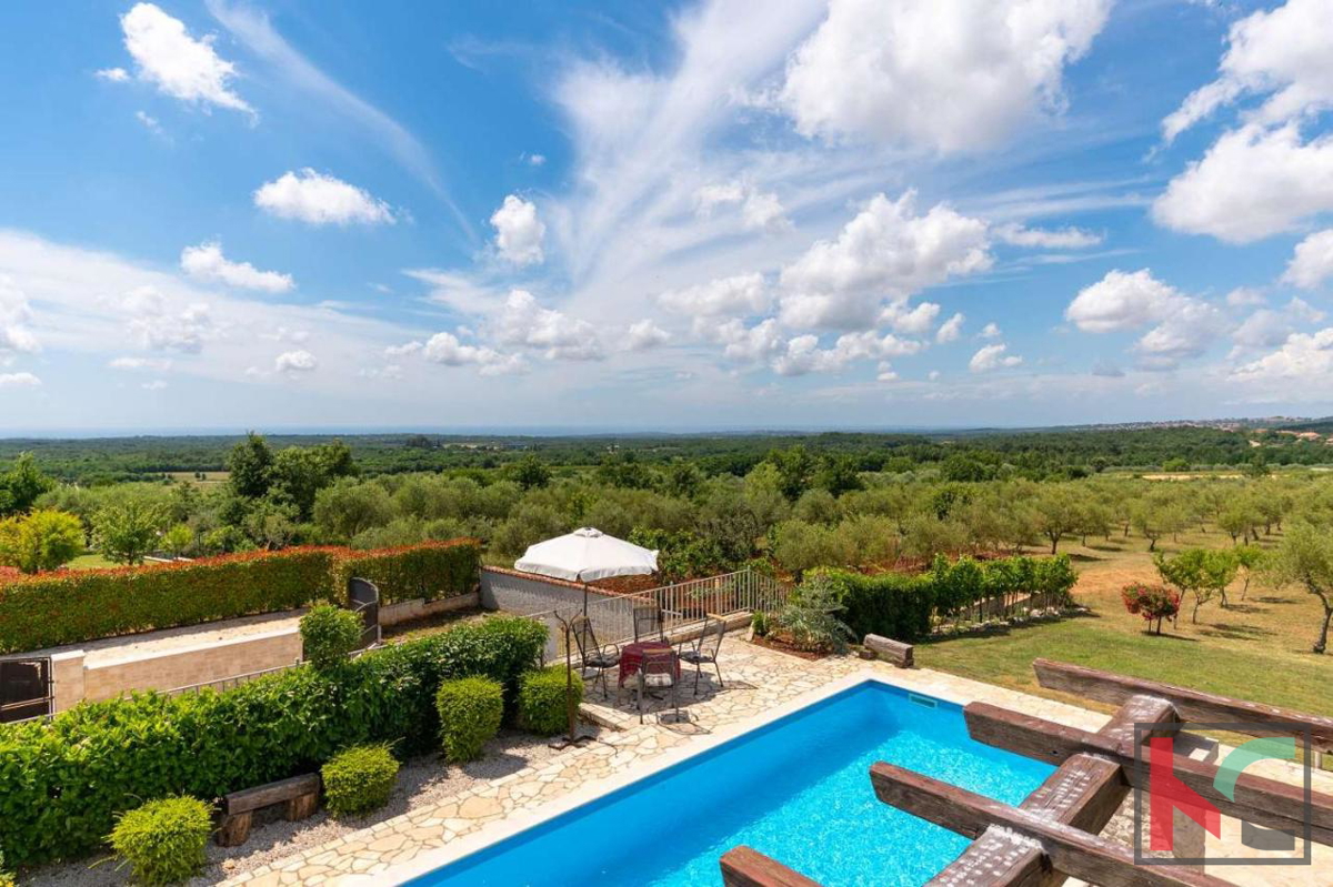 Istria, zona Parenzo, villa 166 m2 con vista panoramica sul mare, #vendita