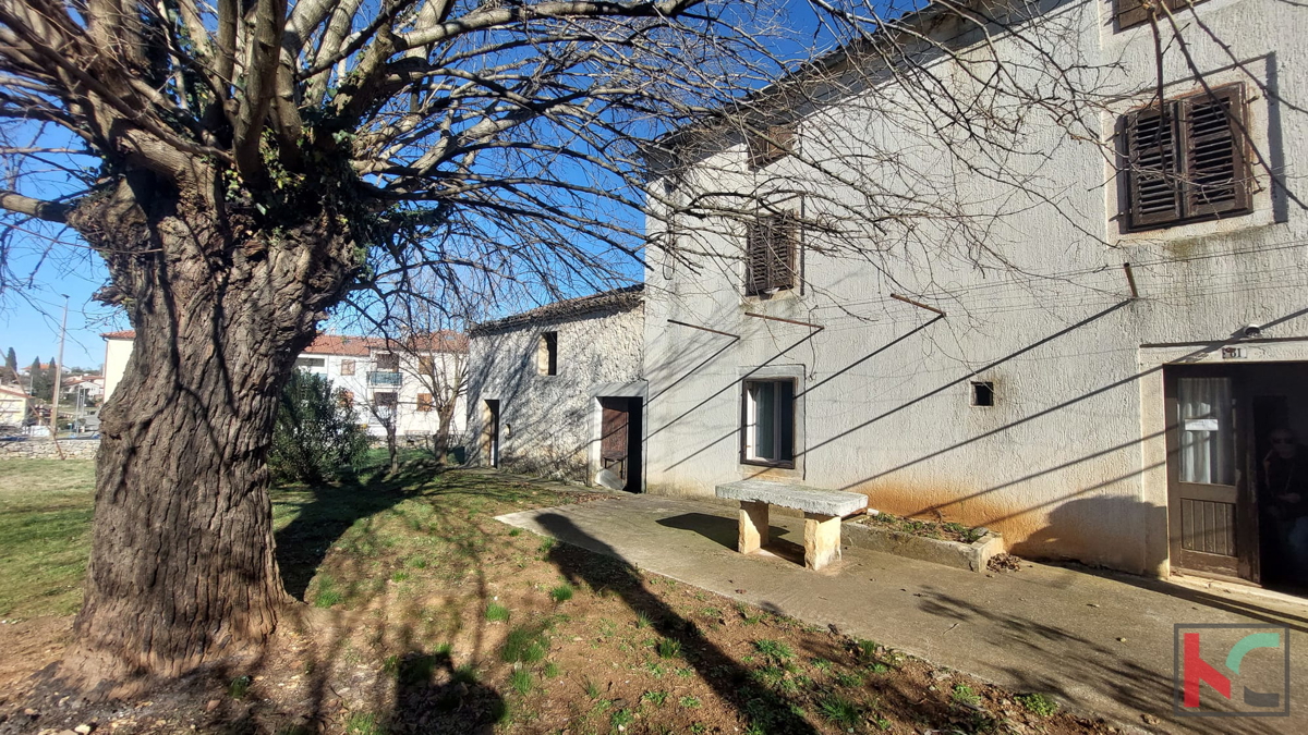 Istria, villaggio di Rovigno, casa in pietra su terreno di 1335 m2, #vendita