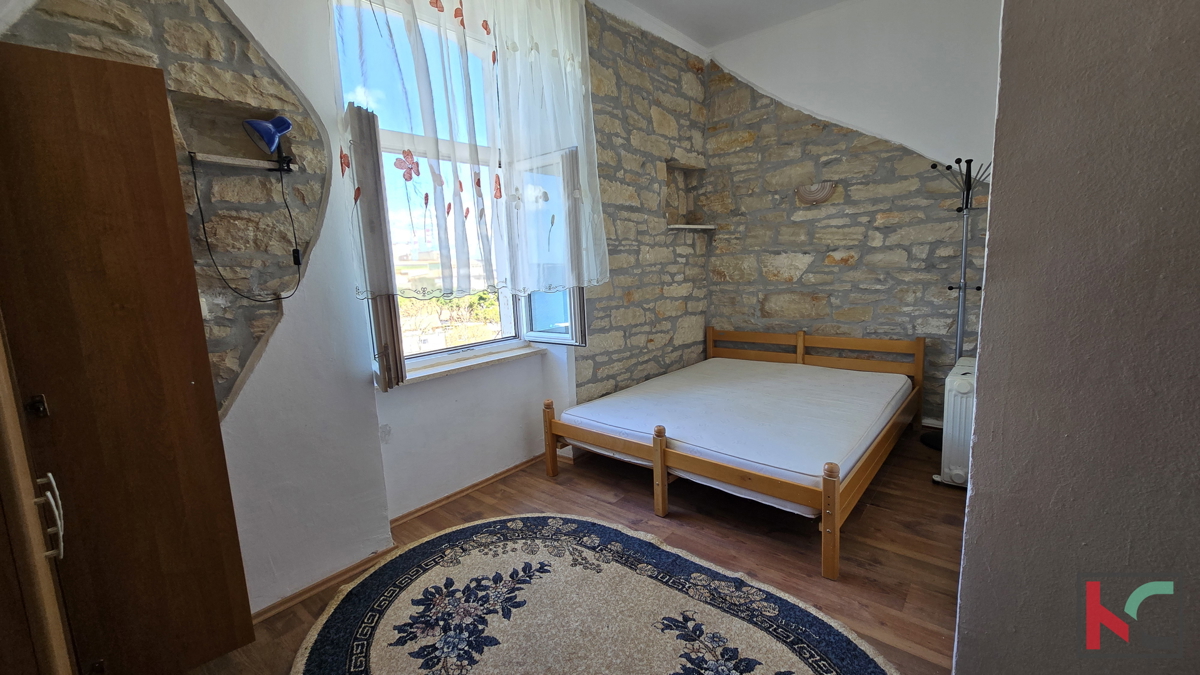 PULA, STOJA, APPARTAMENTO DIVISO IN 2 APPARTAMENTI TRILOCALI CON VISTA MARE, TOTALE 112,23m2 #VENDITA