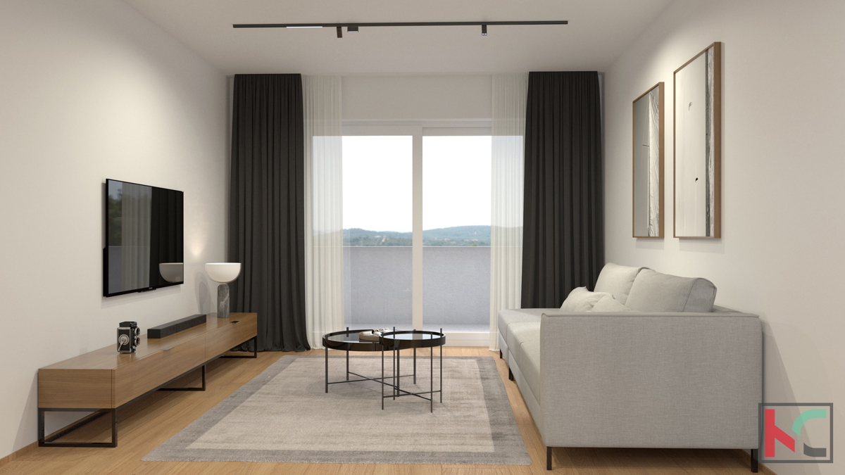 ISTRA, ŠIJANA, APPARTAMENTO FUNZIONALE 73,19M2 APPARTAMENTO CON LOGGIA E GARAGE, #VENDITA