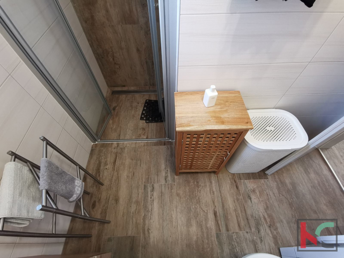 Pola, dintorni, casa prefabbricata 133m2 con giardino 367m2, posizione tranquilla