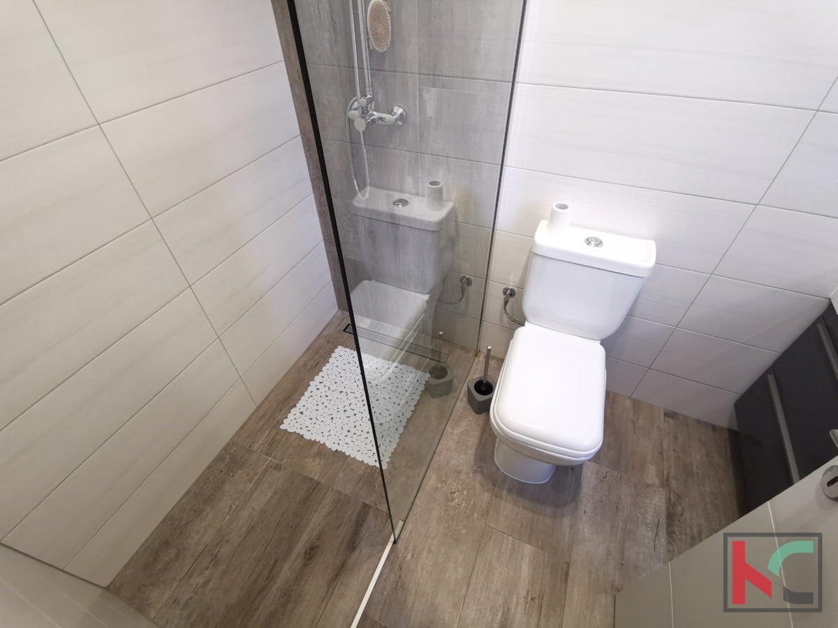 Pola, dintorni, casa prefabbricata 133m2 con giardino 367m2, posizione tranquilla