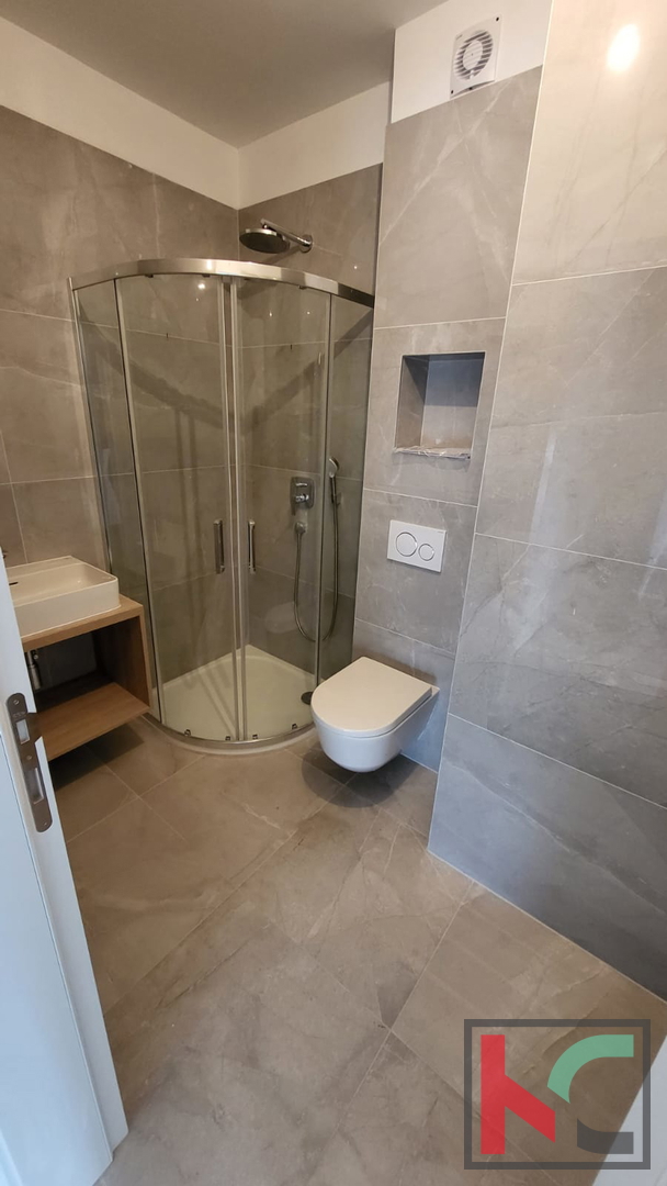 Istria - Premantura - Volme, appartamento 75m2 in un lussuoso edificio nuovo con vista mare