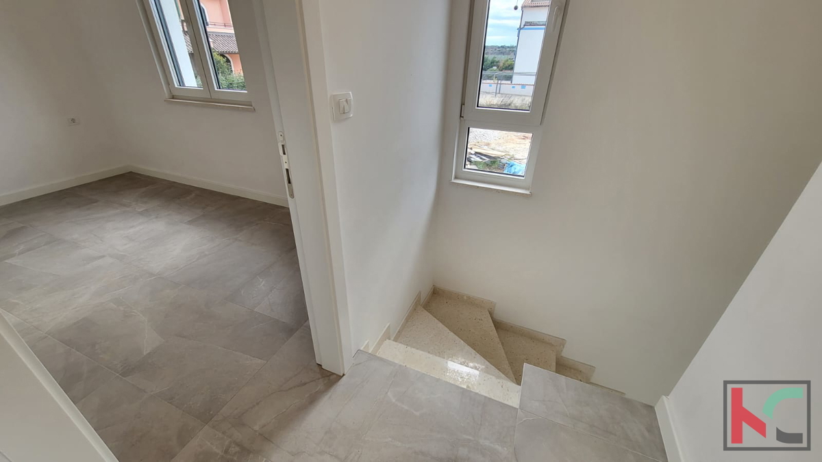 Istria - Premantura - Volme, appartamento 75m2 in un lussuoso edificio nuovo con vista mare