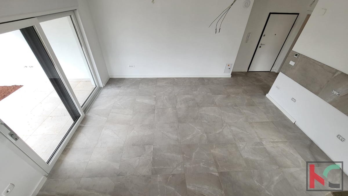 Istria - Premantura - Volme, appartamento 75m2 in un lussuoso edificio nuovo con vista mare