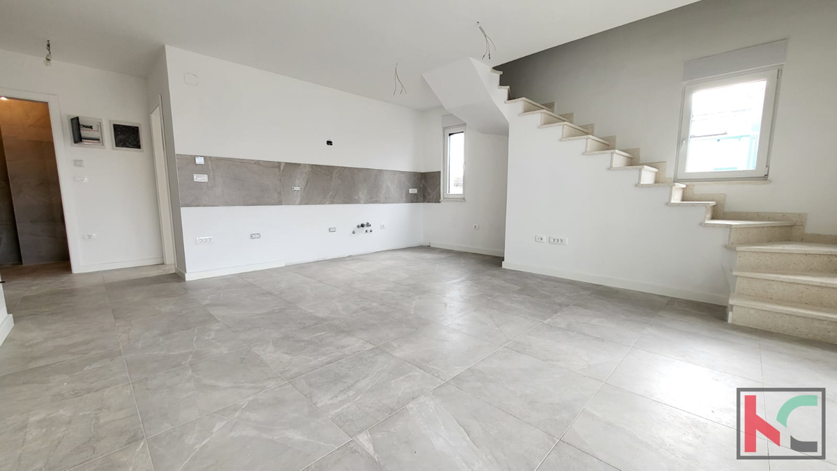 Istria - Premantura - Volme, appartamento 75m2 in un lussuoso edificio nuovo con vista mare