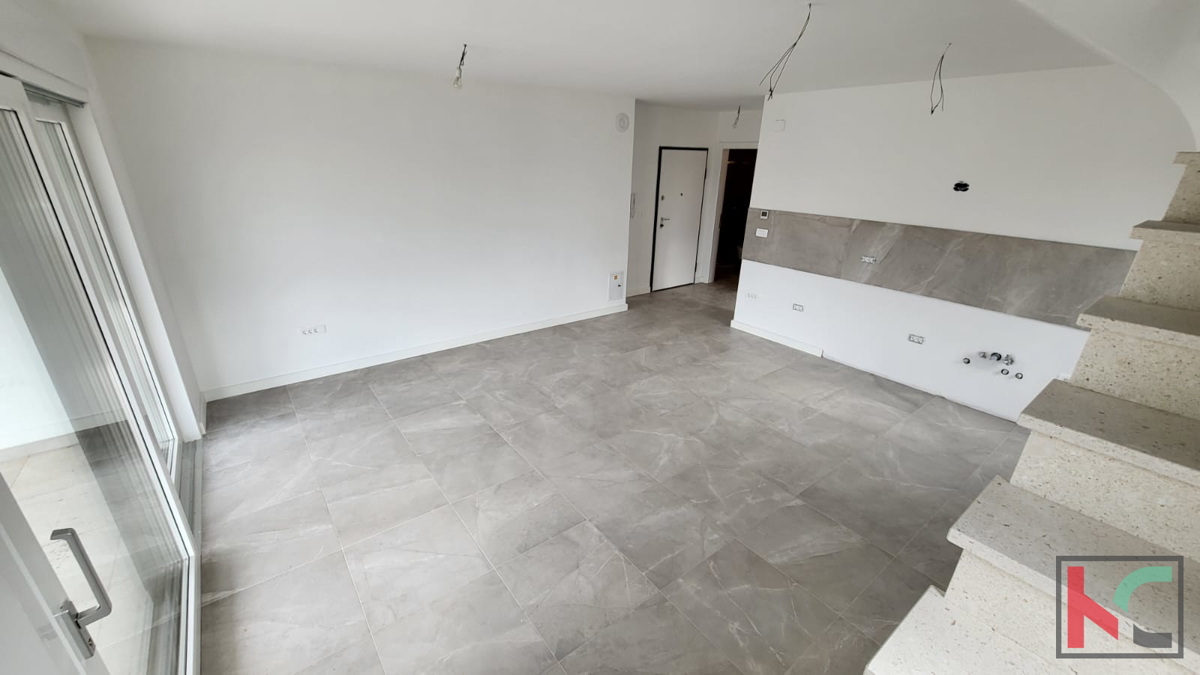 Istria - Premantura - Volme, appartamento 75m2 in un lussuoso edificio nuovo con vista mare