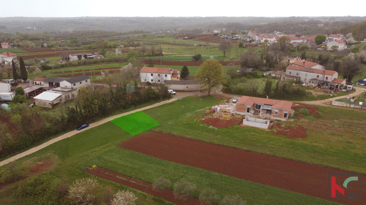 Istria - Barban, terreno con permesso di costruzione II utenze pagate, # vendita esclusiva