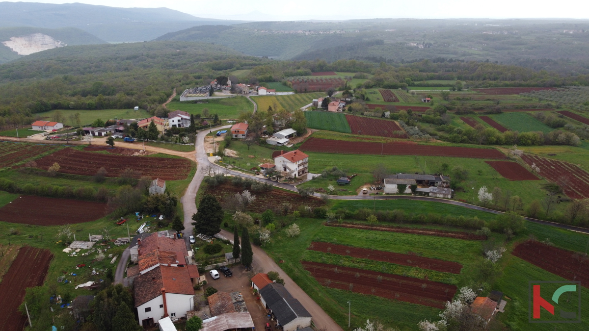 Istria - Barban, terreno con permesso di costruzione II utenze pagate, # vendita esclusiva