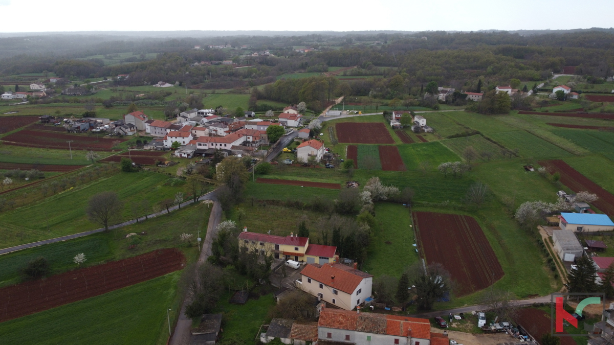 Istria - Barban, terreno con permesso di costruzione II utenze pagate, # vendita esclusiva