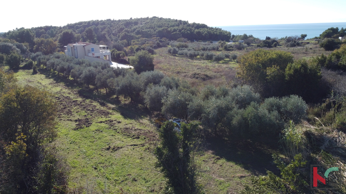 Istria, Premantura, terreno edificabile 1793m2 con vista mare, #vendita