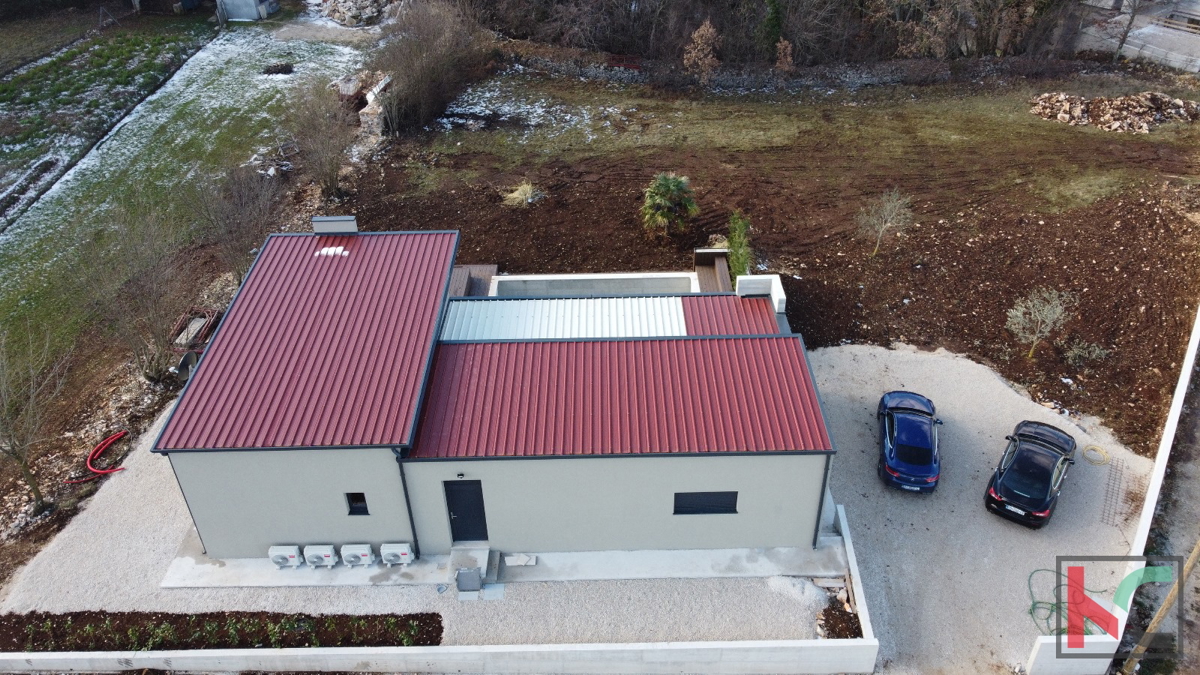 Istria, Gimino, moderna casa ad un piano con piscina, #vendita