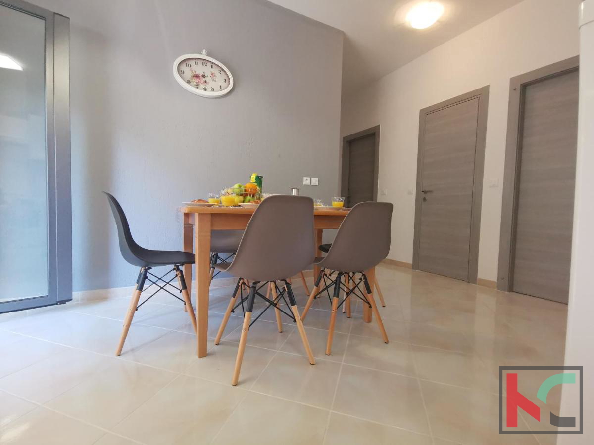 Pula, appartamento trilocale in pieno centro di 98m2, con garage e giardino #vendita