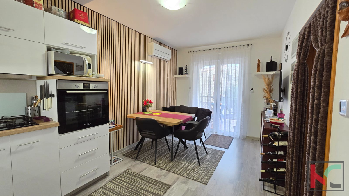 Istria, Ližnjan, appartamento 43,41m2, 2 camere da letto e vista mare, #in vendita