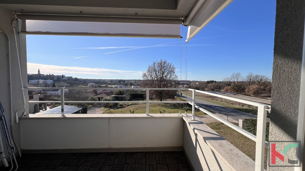 #Istria, Gimino, #vendita grazioso appartamento trilocale con vista aperta e giardino