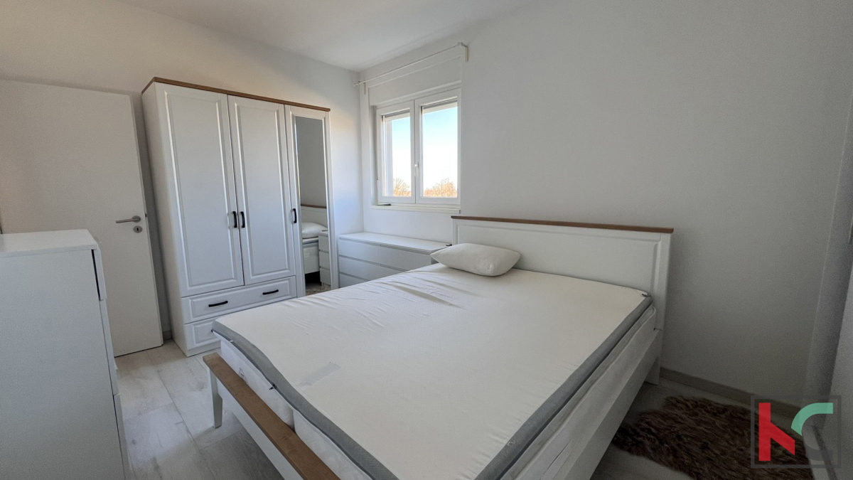 #Istria, Gimino, #vendita grazioso appartamento trilocale con vista aperta e giardino