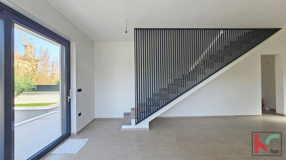 Istria, Medolino, casa bifamiliare in costruzione con piscina e giardino, garage, vicino al mare, #vendita