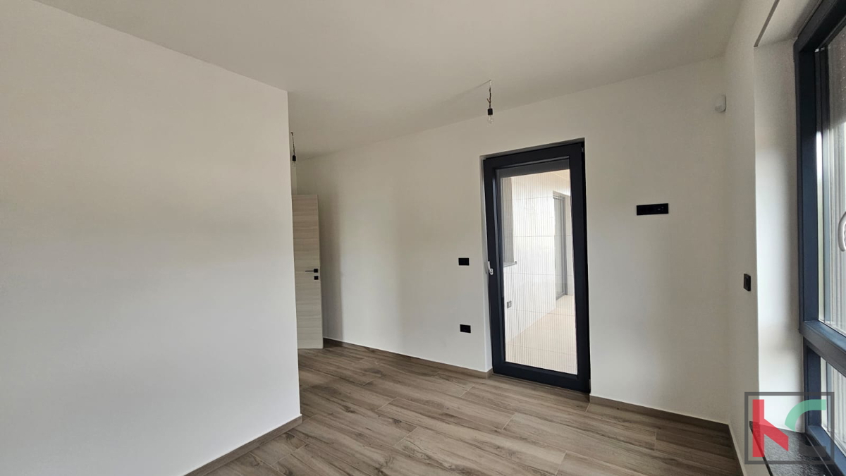 Istria, Medolino, casa bifamiliare in costruzione con piscina e giardino, garage, vicino al mare, #vendita