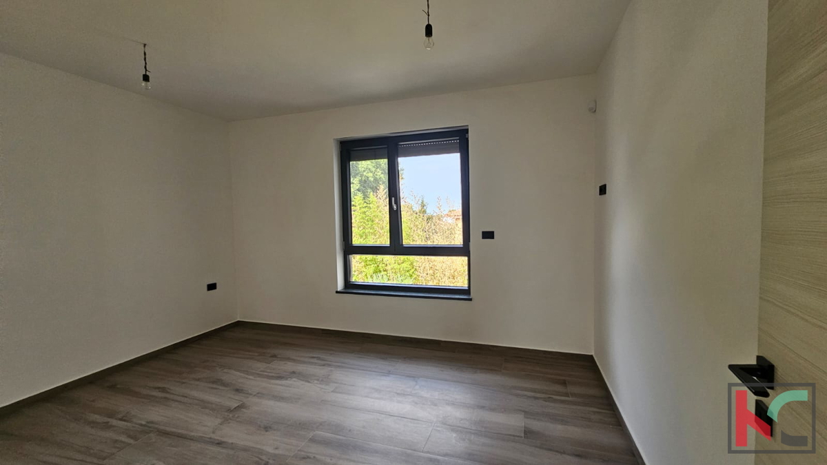 Istria, Medolino, casa bifamiliare in costruzione con piscina e giardino, garage, vicino al mare, #vendita