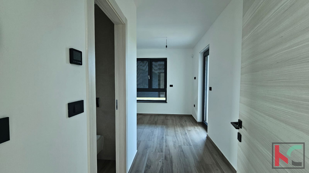 Istria, Medolino, casa bifamiliare in costruzione con piscina e giardino, garage, vicino al mare, #vendita