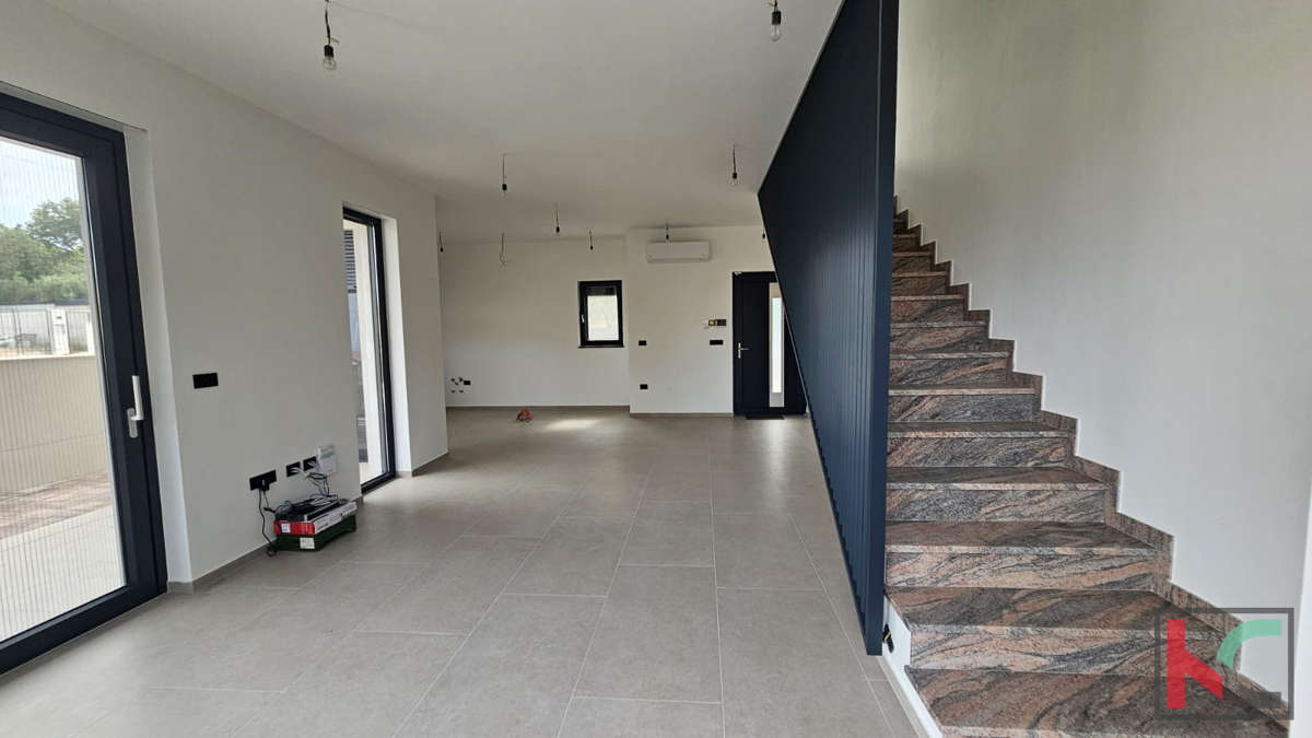 Istria, Medolino, casa bifamiliare in costruzione con piscina e giardino, garage, vicino al mare, #vendita