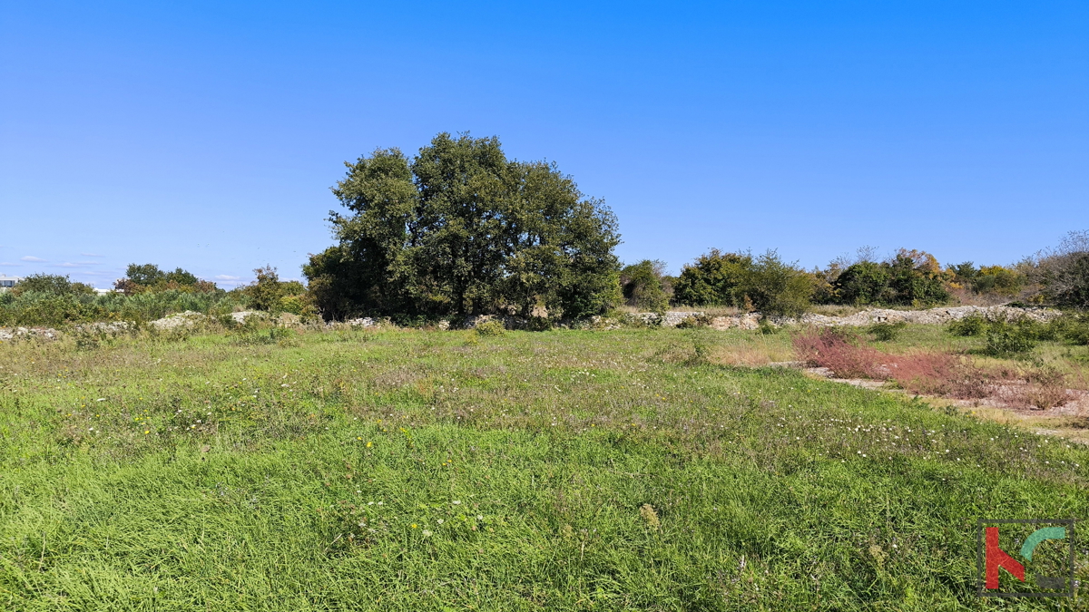 VODNJAN, TERRENO EDIFICABILE CON VISTA MARE #VENDITA