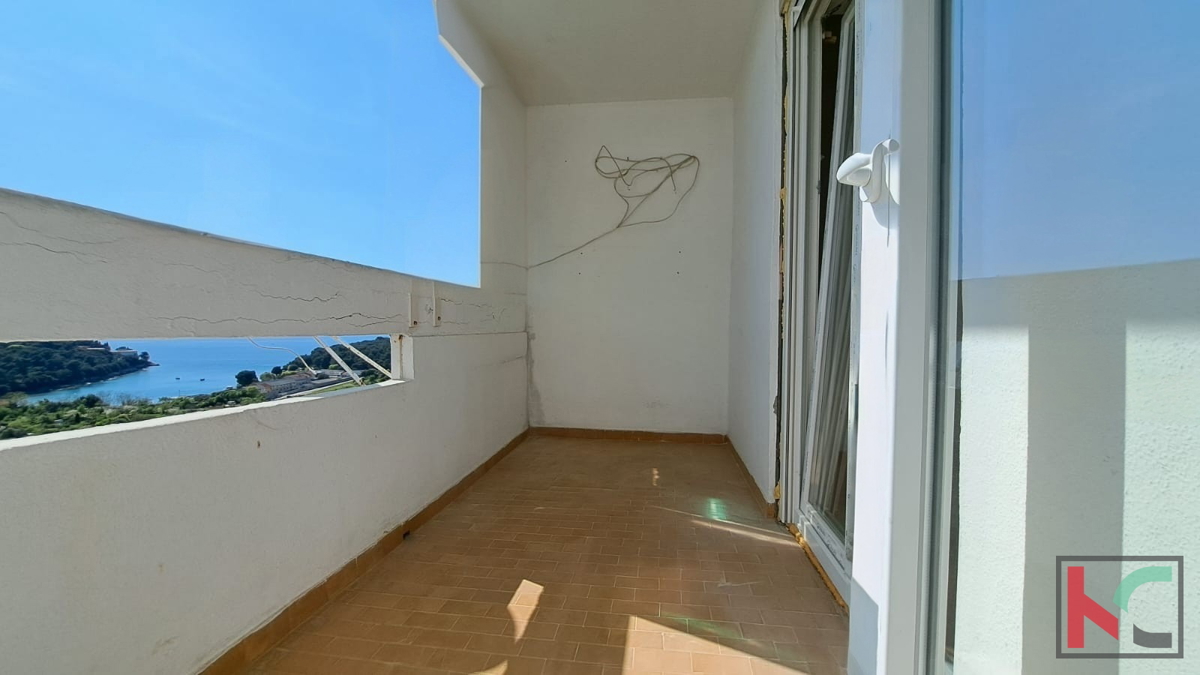 PULA, VERUDA, APPARTAMENTO TRILOCALE CON VISTA MARE #VENDITA