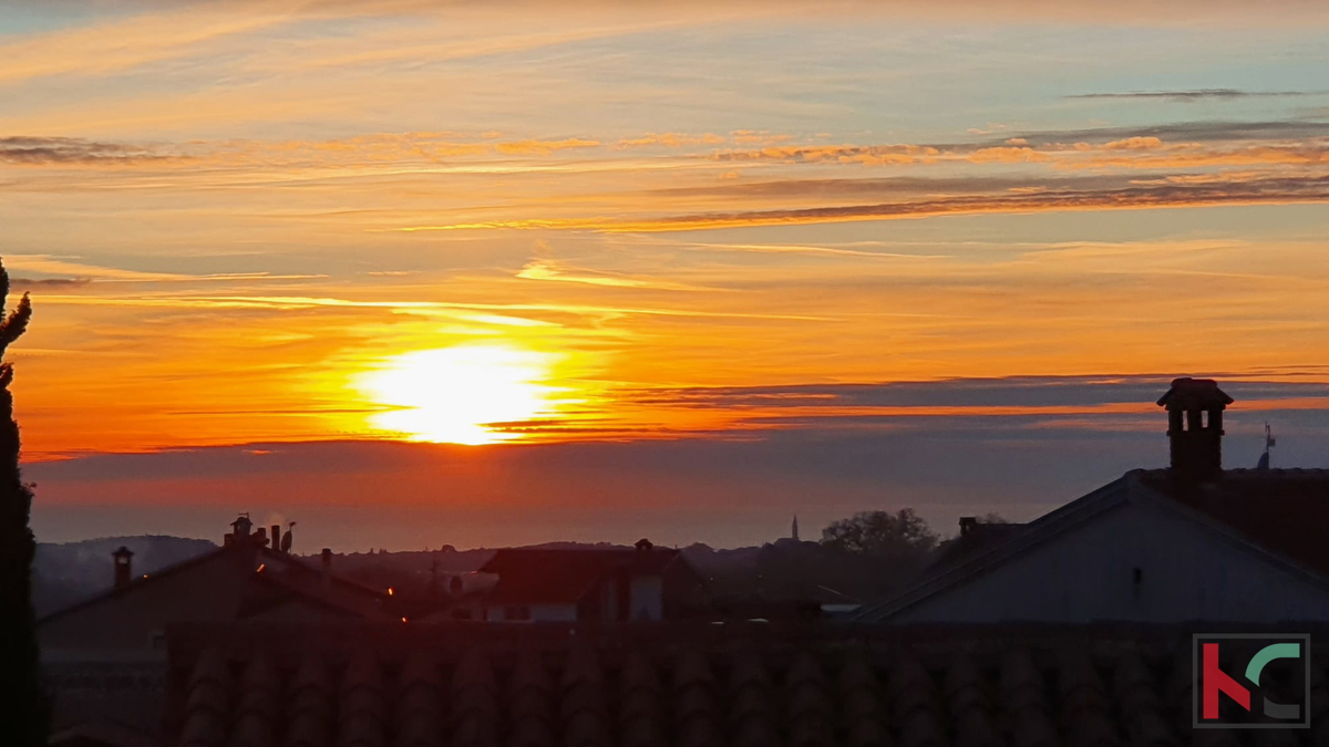 Istria, casa in pietra nelle vicinanze di Rovigno, 120m2, in fase di alto roh-bau con vista mare, #vendita