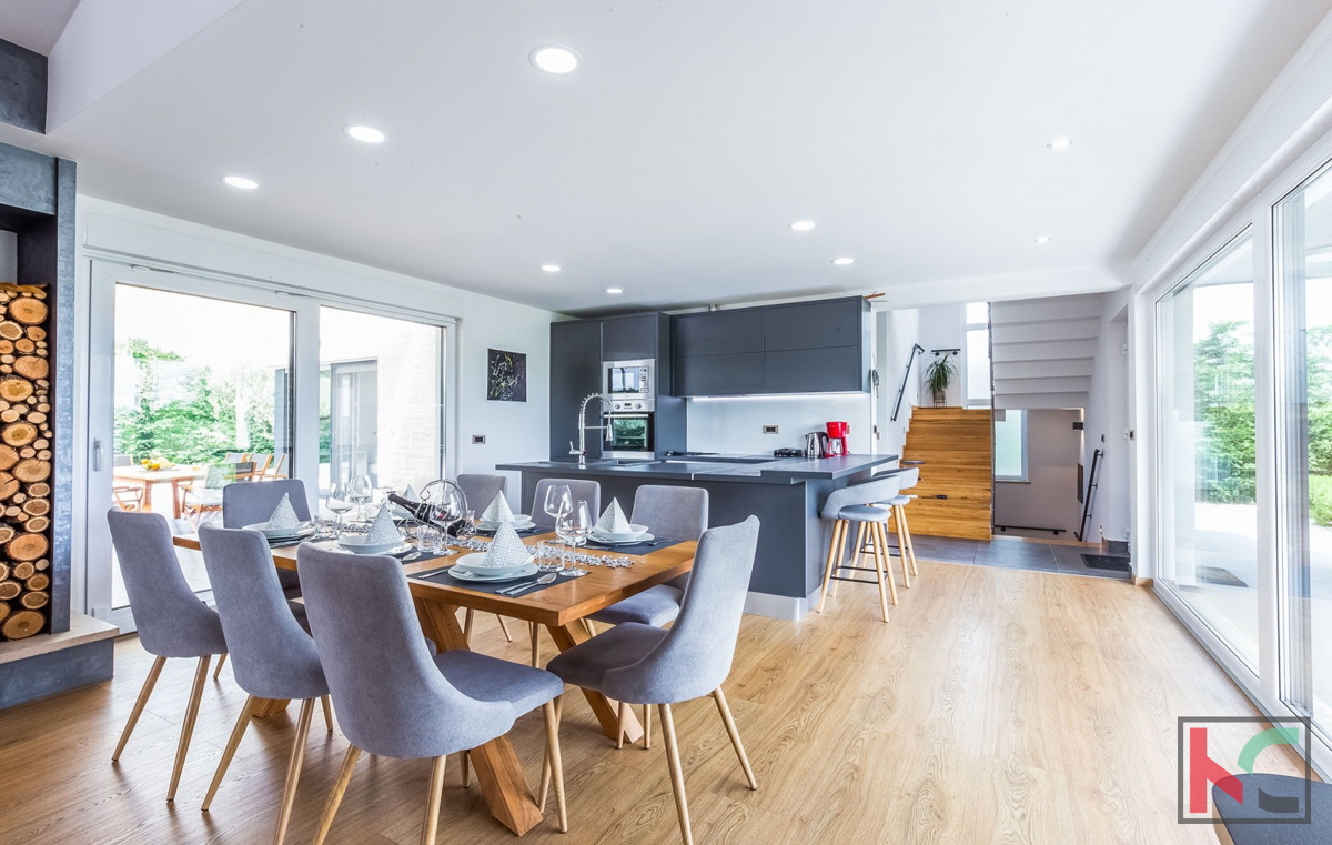 Istria, Visignano, casa moderna con piscina e giardino, 4 camere da letto, #vendita