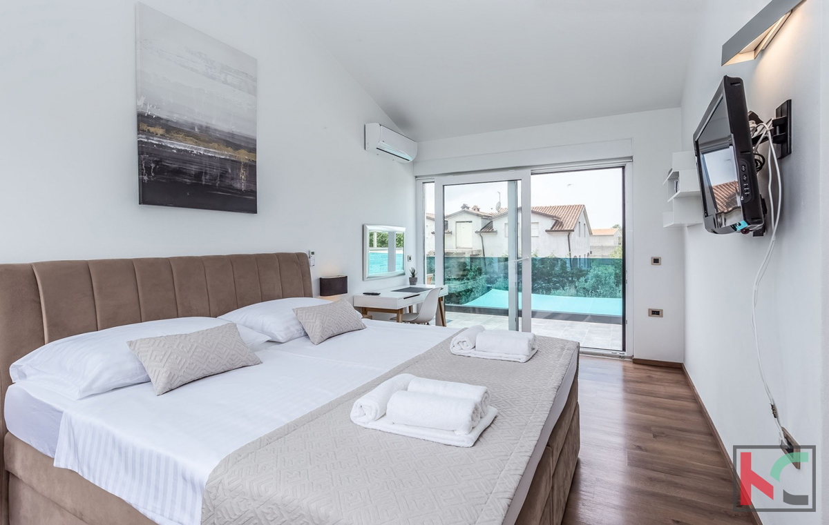 Istria, Visignano, casa moderna con piscina e giardino, 4 camere da letto, #vendita